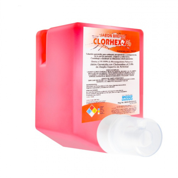 Clorhex 2% 946 Ml.con tapa espumadora